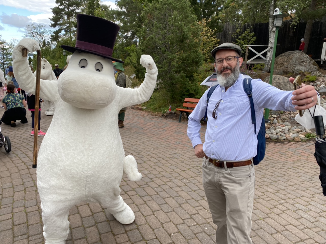 Snookums and Moominpappa