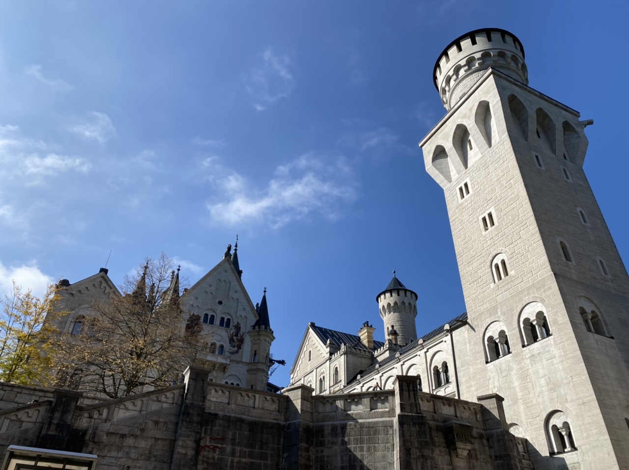 Neuschwanstein Courtyard