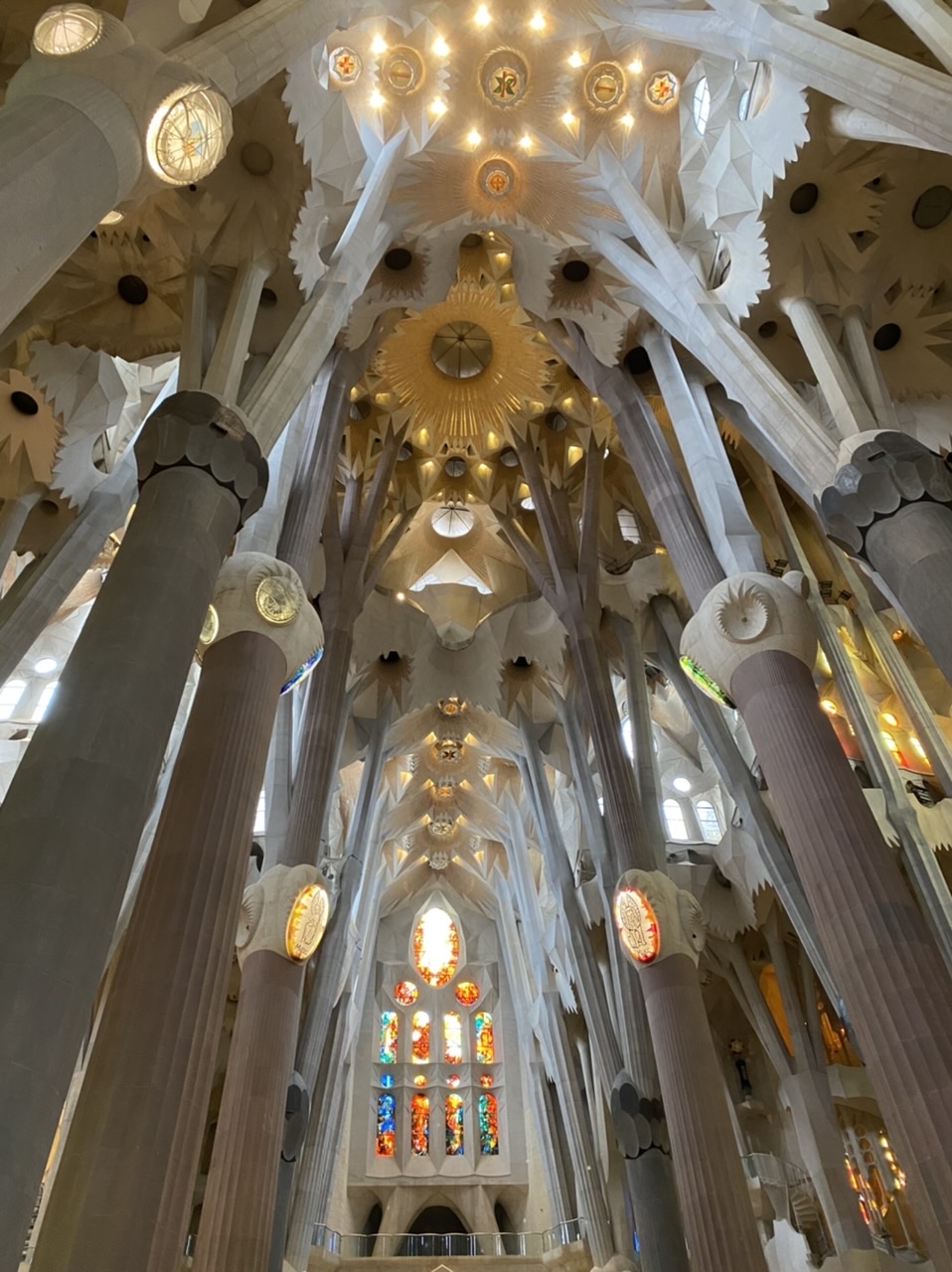 Inside Sagrada Familia