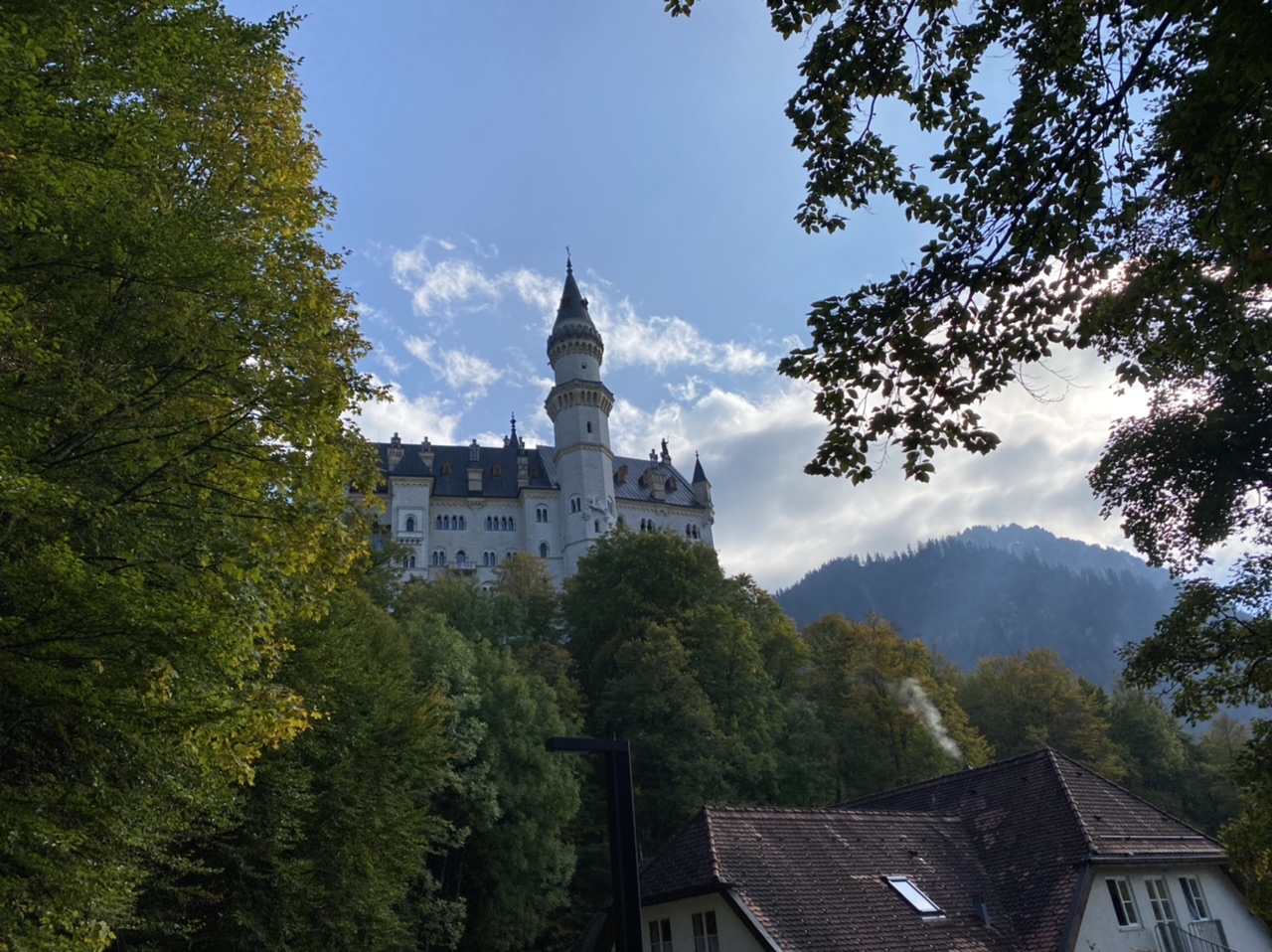 Last view of Neuschwanstein