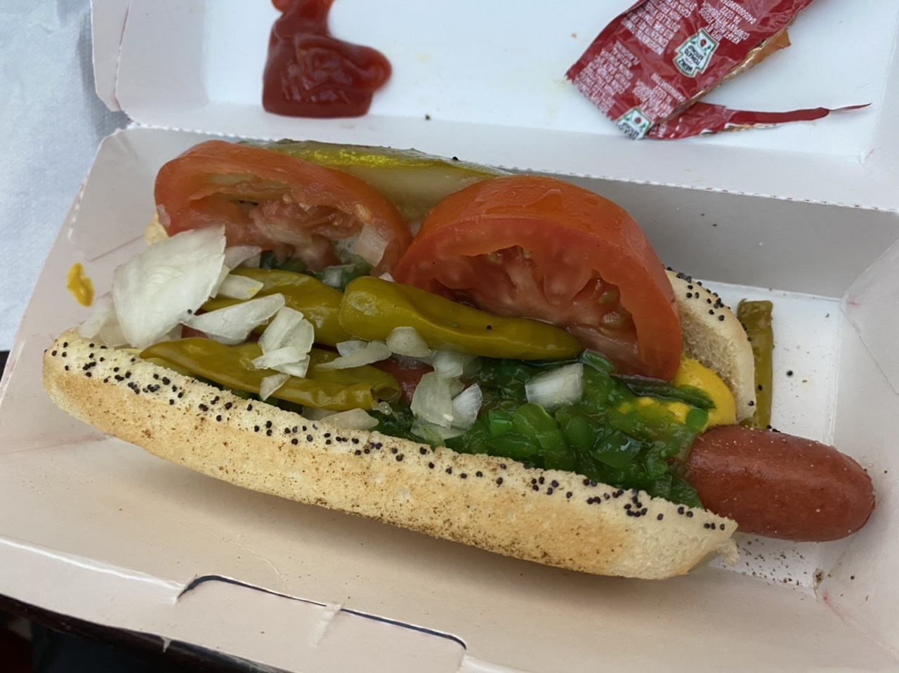 Chicago hot dog