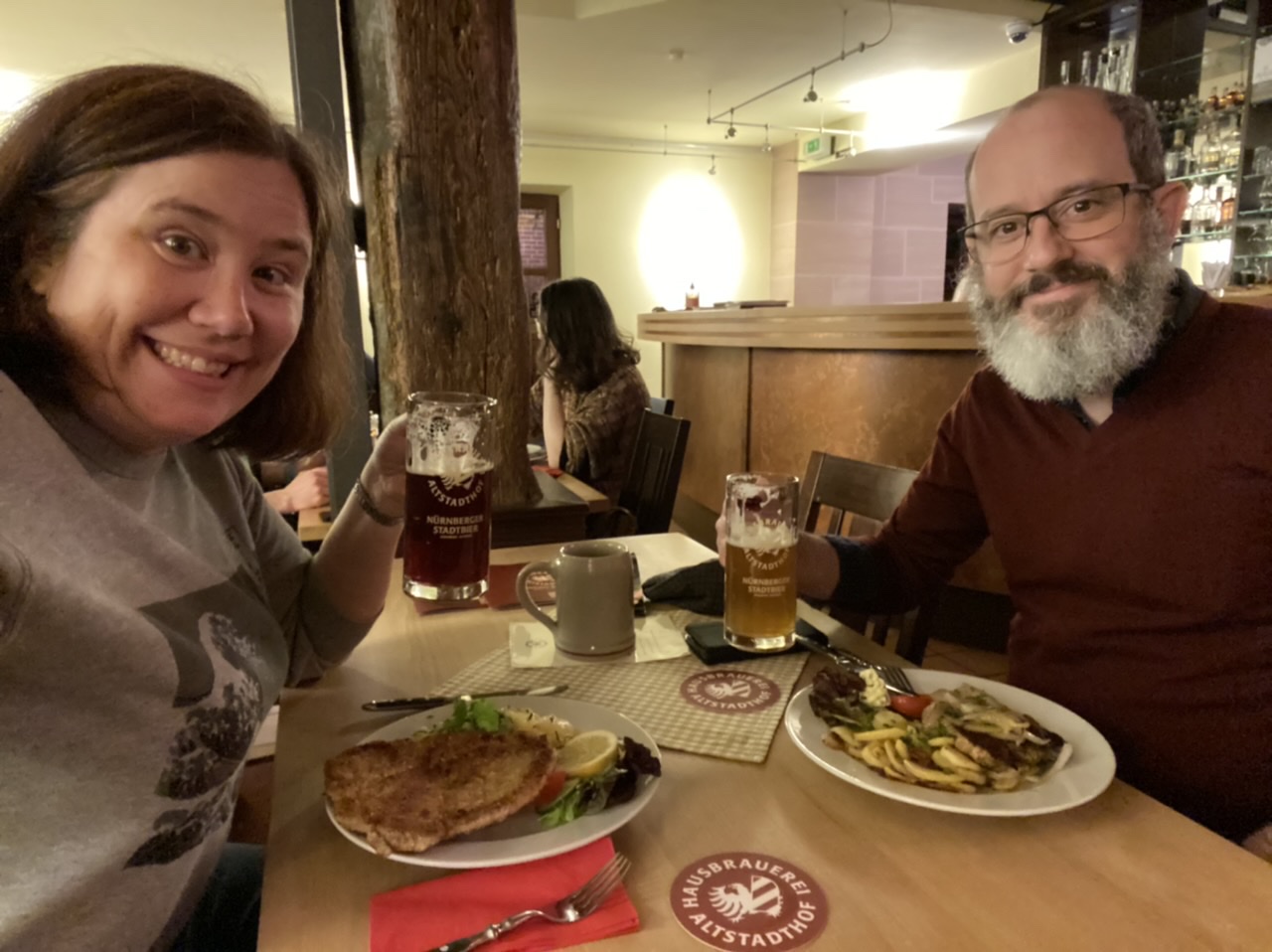 Dinner at Altstadthof Brauerei