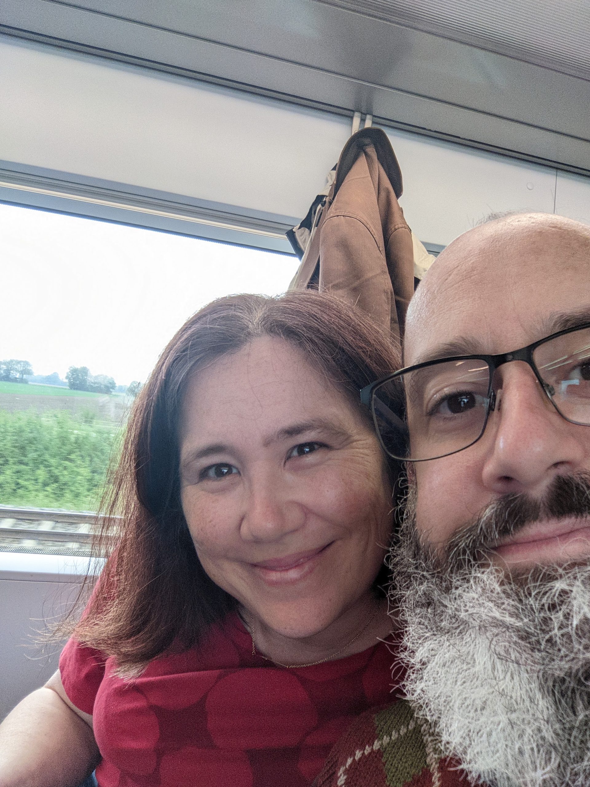 Train ride to Berlin