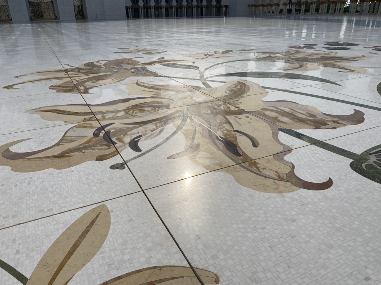 Marble floor