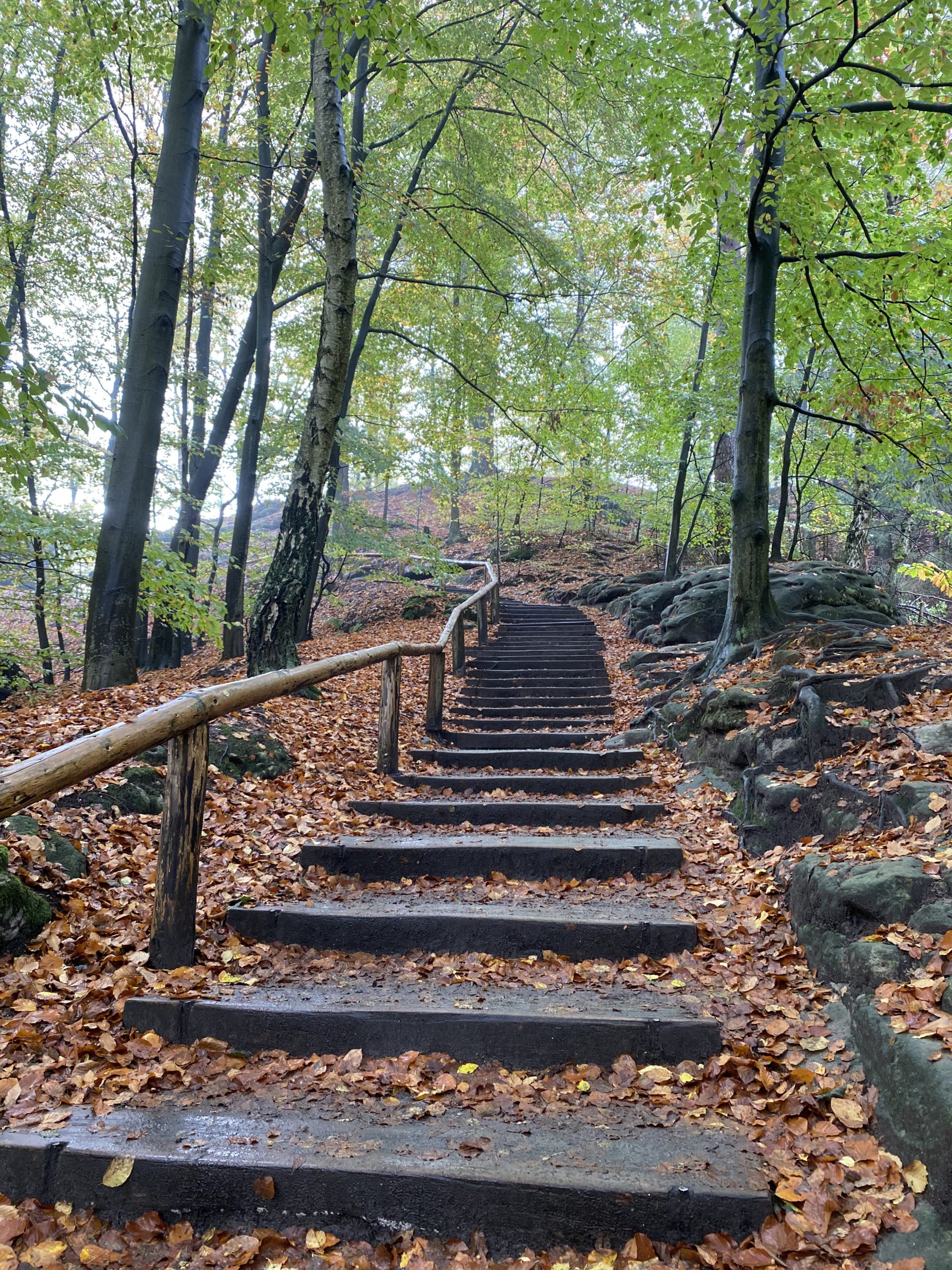 More stairs