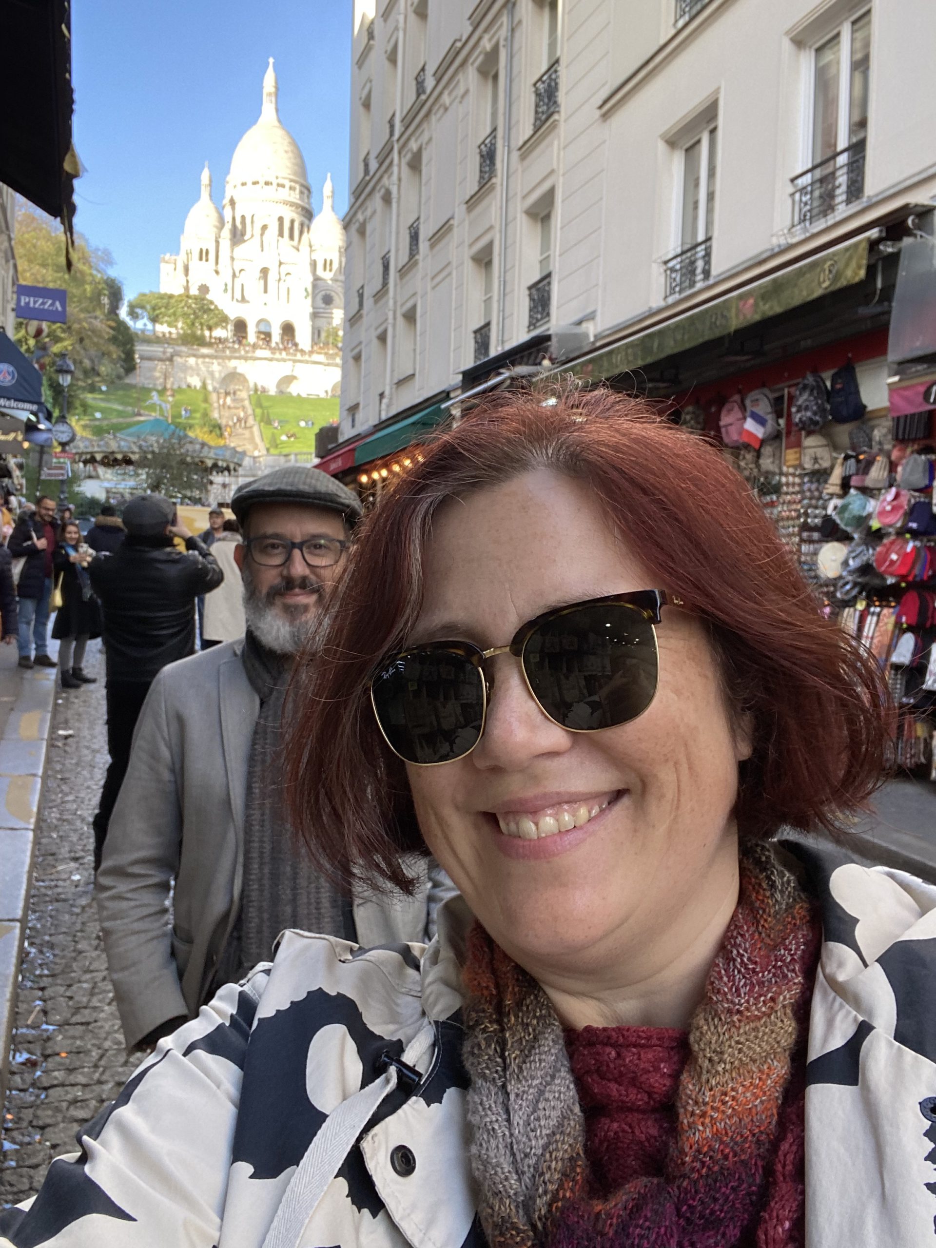 Selfie with Sacre-Coeur