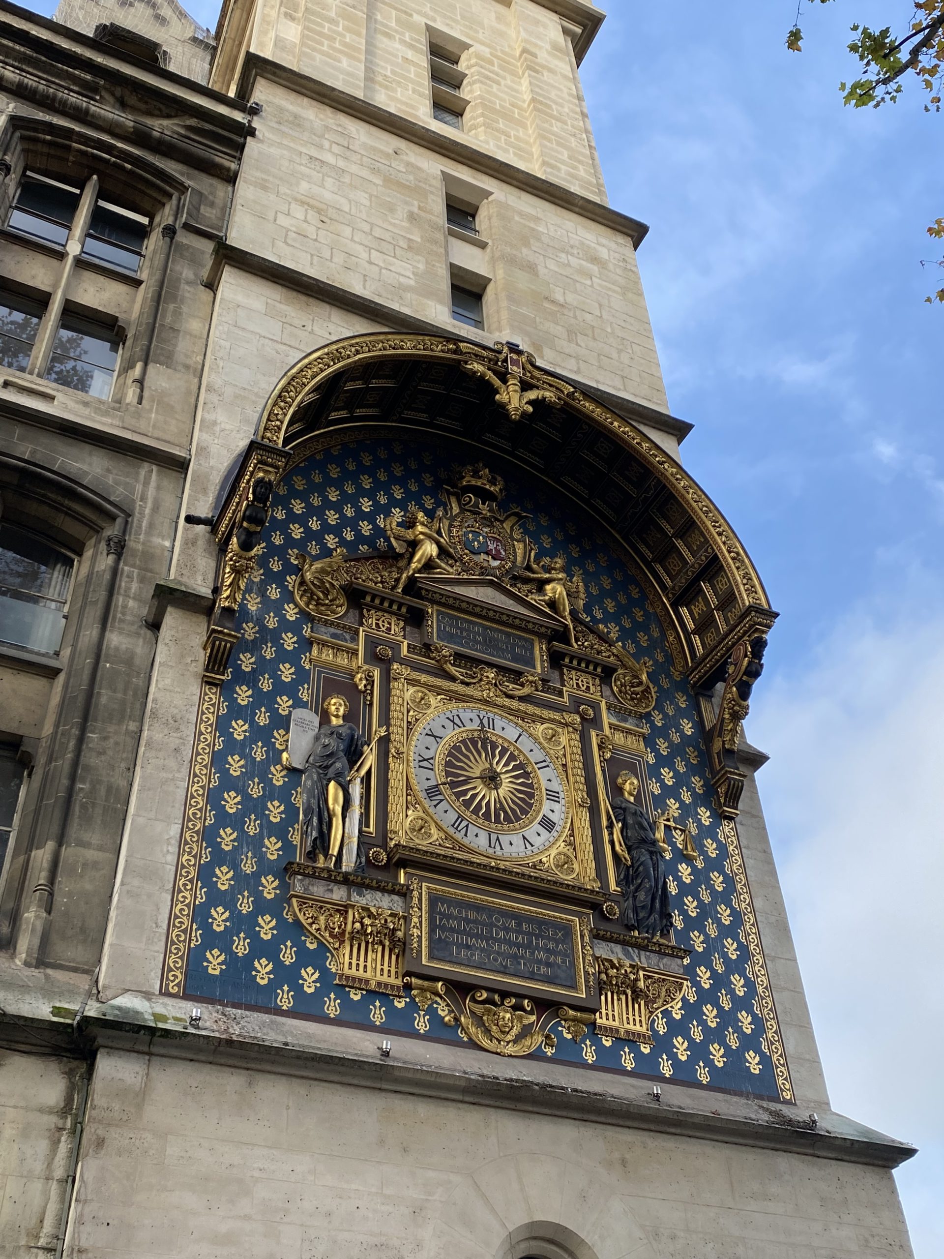 Clock at the Conciergerie