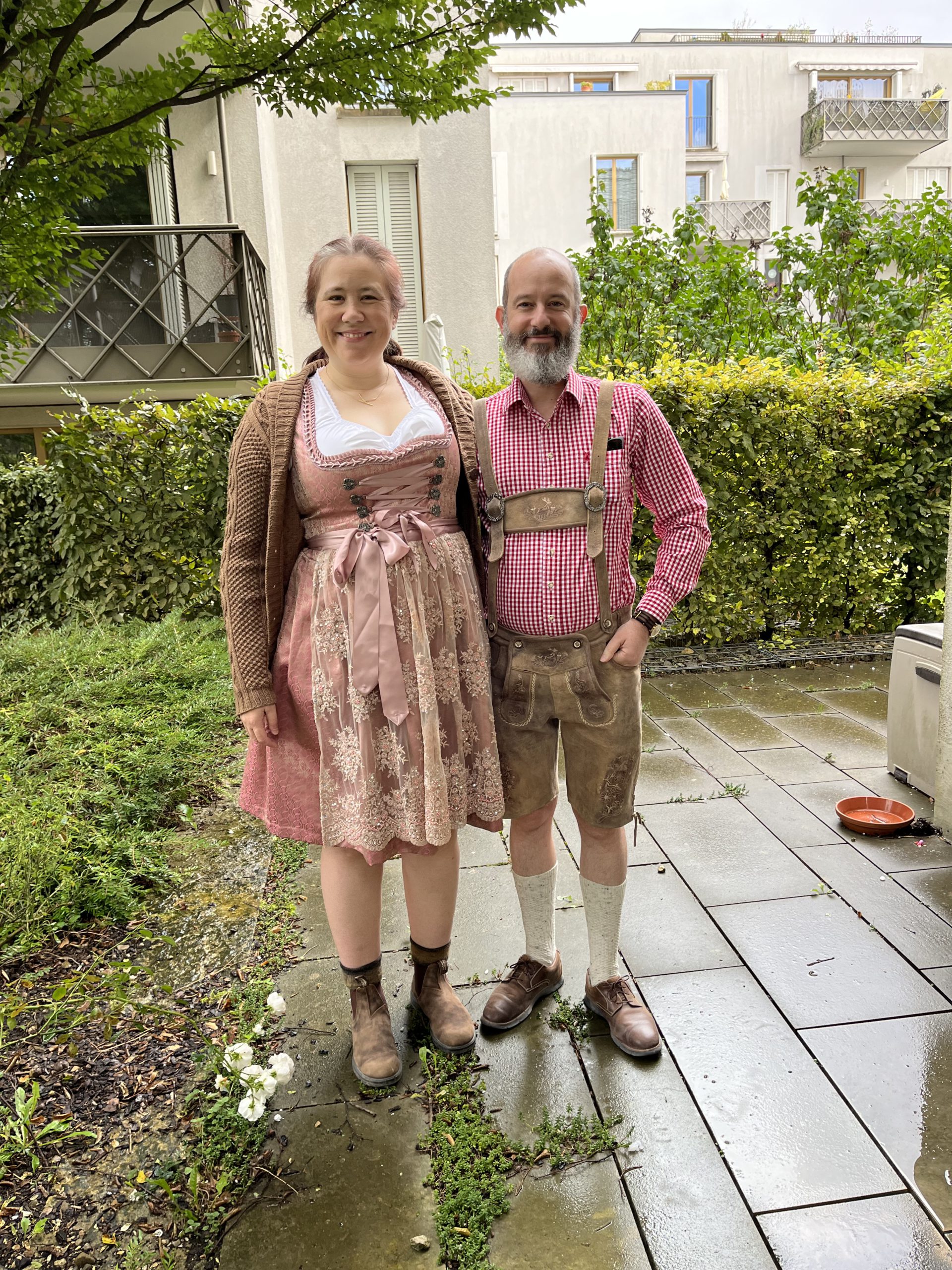 Me and Rodd in our Tracht