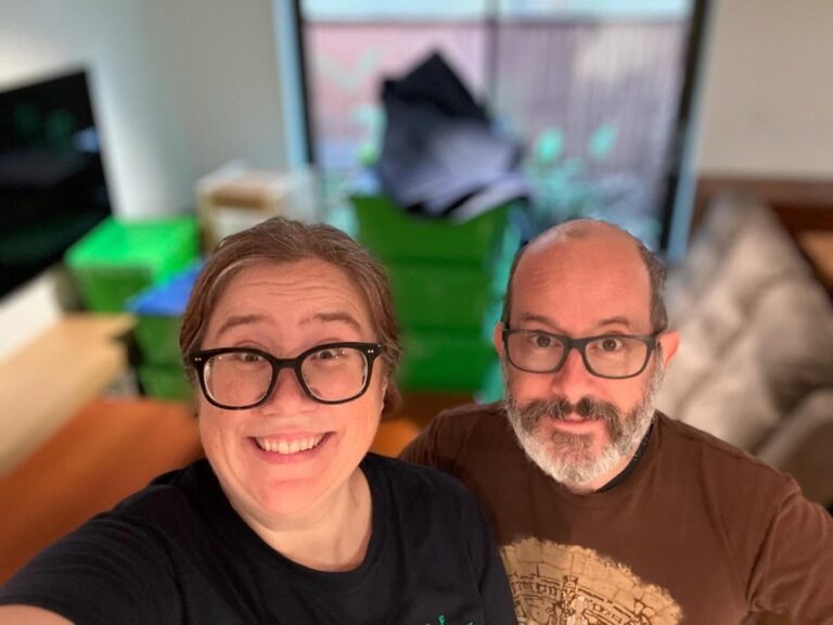 And we’re back! Did you miss us, Chippendale?? (We’re never moving again, I hope.)