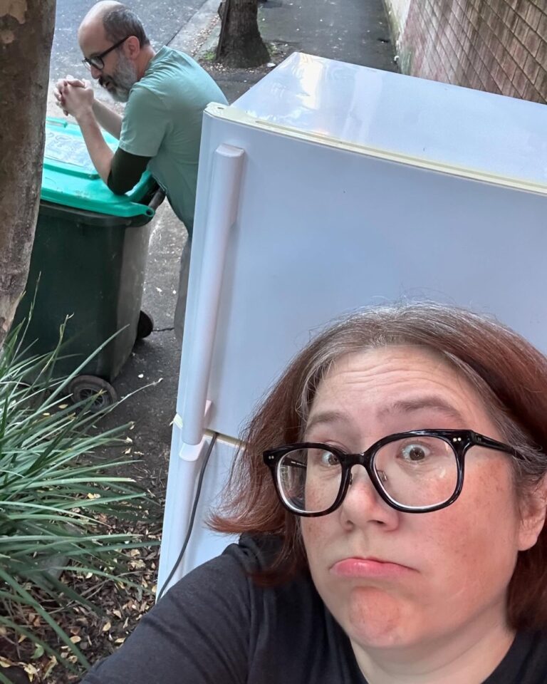 Hooray! We are down to just one working fridge. 😅