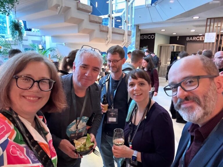 I had a wonderful time today catching up with old friends and new at the AWS Community Day DACH. @hoegertn even made me a special plaque as an honorary member of the Förderverein (Booster Club), which was awarded onstage by @osterjour! 😭❤️🇩🇪 Great job to all the organisers, volunteers, and speakers at the event today.
