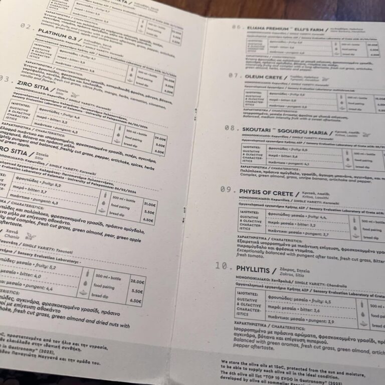 I’ve never been to a restaurant that had an entire separate menu just of olive oils! Thanks to @peskesi for a wonderful evening of local food served with generosity and pride. (And though he was initially skeptical of the dessert, it was delicious!)