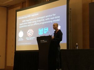 Great quick intro to AWS AppSync by @gabehollombe. GraphQL as a service! #voxxeddayssingapore https://t.co/O8UE1slNeJ