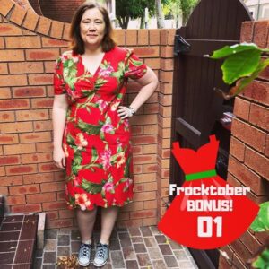 #Frocktober BONUS! Aloha Oolong bias-cut dress from @colettepatterns, made by me. (Still time to donate...) https://t.co/6cMkiFmxEG https://t.co/OlsHT1rLA6