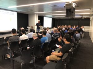 Lots of Brisbane folks excited to learn about GraphQL and AppSync at #AWSDevLounge tonight! https://t.co/msUsCKLfow