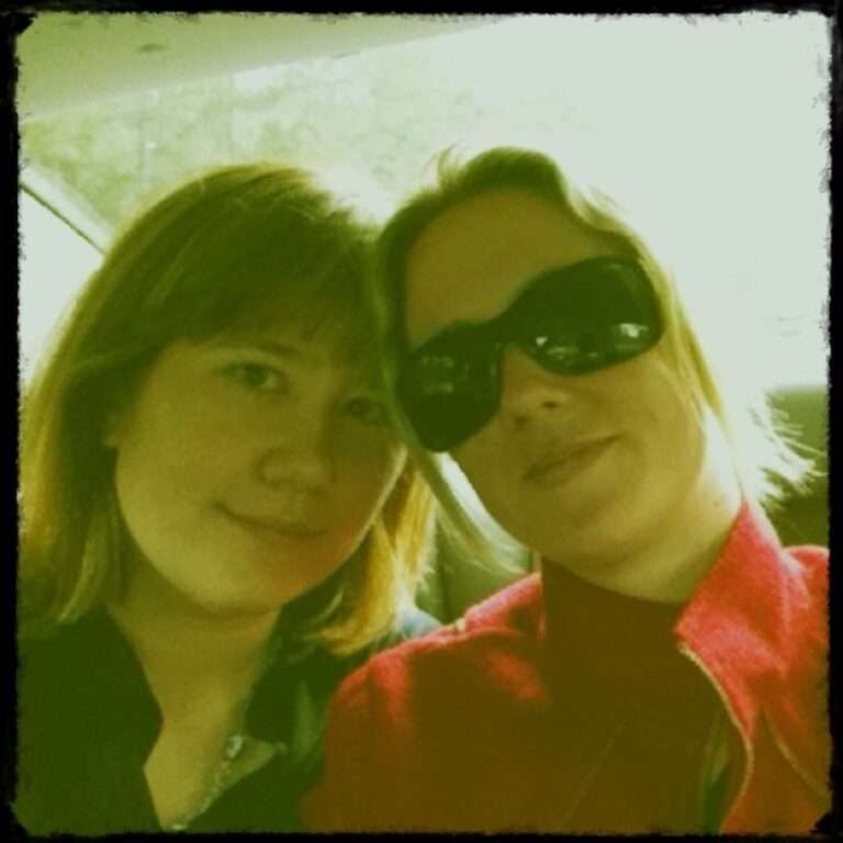 In the car with @venessahunt