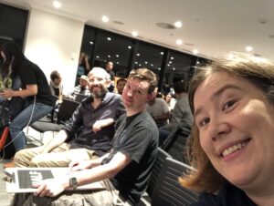 Early highlights of #SydCSS: meeting the elusive “Simon Gilmore,” and TACOS! 🌮🌯 https://t.co/8xuTpF9t2G