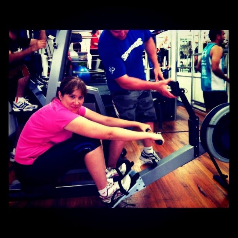 Double hundreds on the rower!