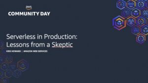 Wow, Friday's #awscommunity Day tickets are now closed! I'm going to be talking about a serverless app I built at 3:20pm. If you want to watch, you can register for the live stream here: https://t.co/tAauz7gC7j https://t.co/YVWOrJGNLO
