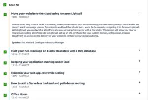 I've been having a lot of fun with my colleagues preparing the new AWS "Developers, Let's Build" series, and registration is now open! It's happening Nov 16. I'm presenting module 1 on moving your existing WordPress site to AWS using Amazon Lightsail... https://t.co/W9l6C0zUYZ https://t.co/d2P15xjuvm