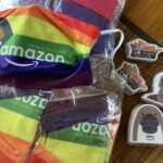 TFW you get a big care package full of #glamazon masks and Aussie animal stickers! ❤️🏳️‍🌈 #bepeculiar @AWSCloudANZ https://t.co/joa3vEIHNp