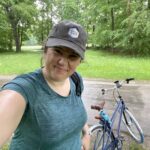 Finished my longest ride - 35km - north along the Isar. Had to wait out a sudden rainstorm under a tree! The reward - my first Maß of the season! 🚴‍♀️🌦🍺 https://t.co/oY2kTx5uUs