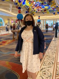 “Not really going incognito today, are you?” 😂 The AWS dress is making its re:Invent debut! Come say hello this morning at the Developer Lounge in the Expo. #awsreinvent https://t.co/dFwz5vmIt0