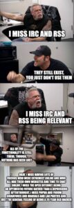 RT @cube_drone: any time someone smugly goes "RSS didn't die" https://t.co/FK2Ra5Zc2B