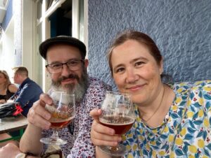 We checked out modern art at the Neue Nationalgalerie (my fave part was the Mies van der Rohe architecture), visited the longest surviving section of the Wall, and did a craft beer tour of East Berlin. #berlinhipsters https://t.co/7v2Rf4o6uE