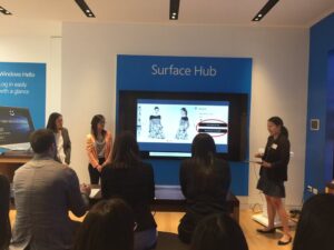 Team StyleX presenting our Fashionista Challenge solution! So proud of what they’ve accomplished. https://t.co/jgLVrmvUfk