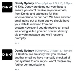 DMs I received from @DendySydney back in September and October. I have *not* resubscribed. @mootpointer @TheRealBnut https://t.co/nvx4Aq7uif