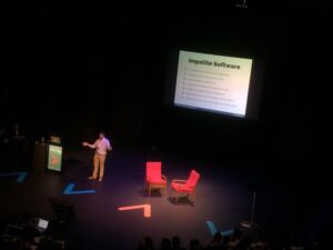Impolite software insists that its notifications and needs are more important than yours. #Direction16 @DesignUXUI https://t.co/hQzE8IskTg