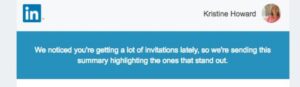 LinkedIn is using machine learning to appeal to my vanity. Clever. https://t.co/izJnzteRsL