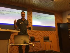We're not here just to moan, @LeeRyanCampbell says. Time for alternatives. Break out of single repo hell. #yownight https://t.co/ZU3ssmaHf3