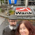 About to take the Wankbahn up to the Wankhaus for lunch on Wank Mountain. (Not kidding.) 🚡🏔