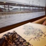 Departing on another adventure on a grey and rainy day...