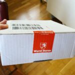 It’s here. 😳 Such a deceptively small package for 3.5m / 11.5’ of salami! Unboxing to follow... @wurstbaron_official