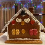 Finished! This is definitely the best gingerbread house I’ve ever made. ❤️🎄🍬🍭
