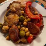 Chicken Chorizo Tray Bske. Yum!