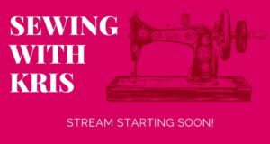 Let's change it up. I'm sewing a shirt today! You can peek in on me in my craft room... https://www.twitch.tv/krishoward_aws