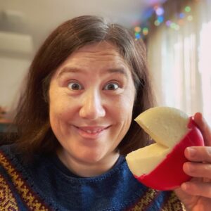 Did you know they make giant @babybel.de cheese? We managed to find one at the supermarket! ❤️🧀