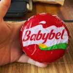 Did you know they make giant @babybel.de cheese? We managed to find one at the supermarket! ❤️🧀