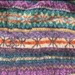 7 years ago I knitted the body of Orkney, an allover fairisle cardigan. I realised when I got to the shoulders that it was way too small, so I shoved it in a bag and went into deep denial. This week I finally frogged the whole thing, wound all 12 colours into skeins, gave them a bath, and hung them to dry. Tomorrow I’ll re-wind into balls and start afresh! 🧶