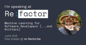 I'm really excited to be speaking at Re:factor Conference this coming Wednesday! More than 500 folks have already registered for this free event and donated over €5000 to Bednet. Please join us! https://www.re-factor.be/donate/