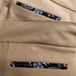 I’m sewing some pants, and it appears I have managed to make serviceable welt pockets! 😍 #darlowpants @inthefolds