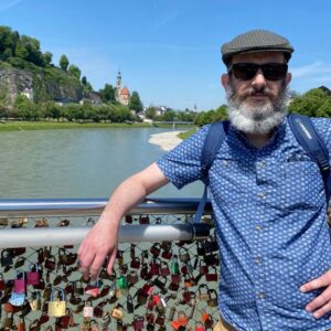 Day trip to Salzburg! Austria has loosened most restrictions. This is the most people I’ve seen in nearly a year! ☀️🍺 (2021 Biergarten count: 6)