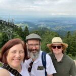 We took Germany’s longest cable car (over 2 miles!) through the Black Forest to the top of Schauinsland… ❤️🚠🌲