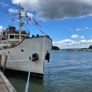After a mishap with our luggage this morning - it’s fine; it’s just locked in the ferry terminal 😂 - we caught our planned steamship Ukkopekka cruise to Naantali, complete with “archipelago fish soup” for lunch!