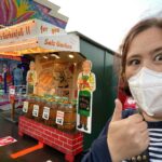 Hello Hamburg! We had dinner at the Dom fun fair. 😂 (Me: “Wait, you’ve given me two sausages but I only ordered one.” Server: “Ma’am, you ordered the half-meter bratwurst. I had to cut it in half to get it on the bun.” 😳🌭)