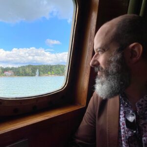 After a mishap with our luggage this morning - it’s fine; it’s just locked in the ferry terminal 😂 - we caught our planned steamship Ukkopekka cruise to Naantali, complete with “archipelago fish soup” for lunch!